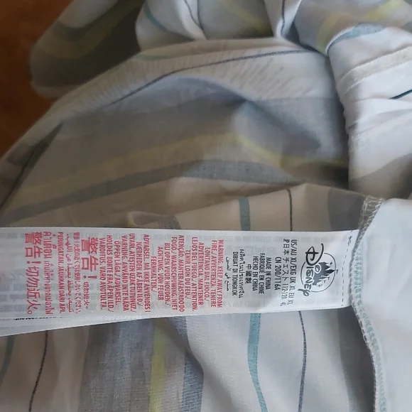 Disney Haunted Mansion Multicolor Striped Button Down Shirt - Picture 8 of 9